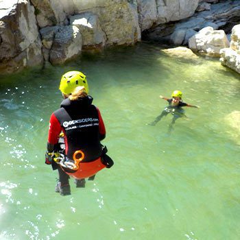 Canyon du Jabron dans le Verdon avec ROCKSIDERS