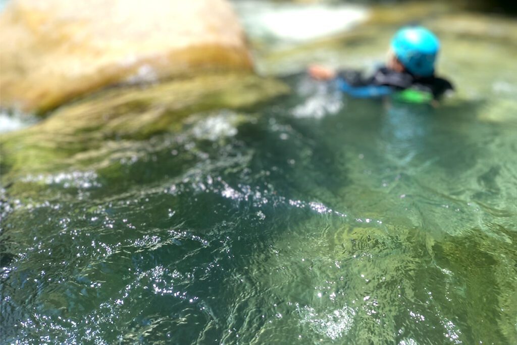 Canyoning aquatique dans le Verdon avec ROCKSIDERS